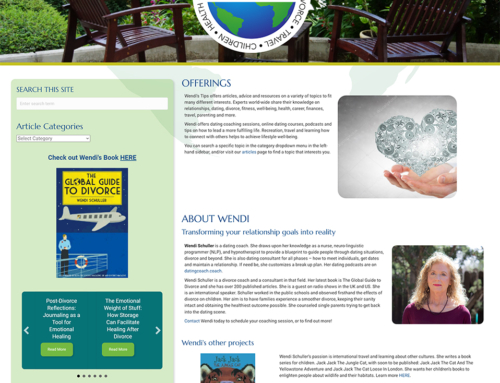 Site Redesign for Global Guide to Divorce