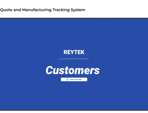 Reytek Platform Improvements