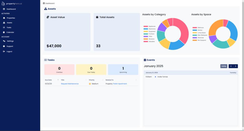 Property Hero Dashboard